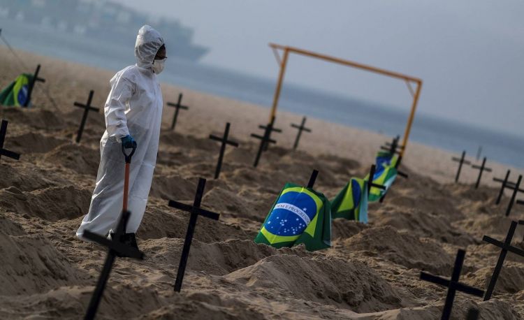 Covid-19: Brasil registra 279 muertes en 24 horas