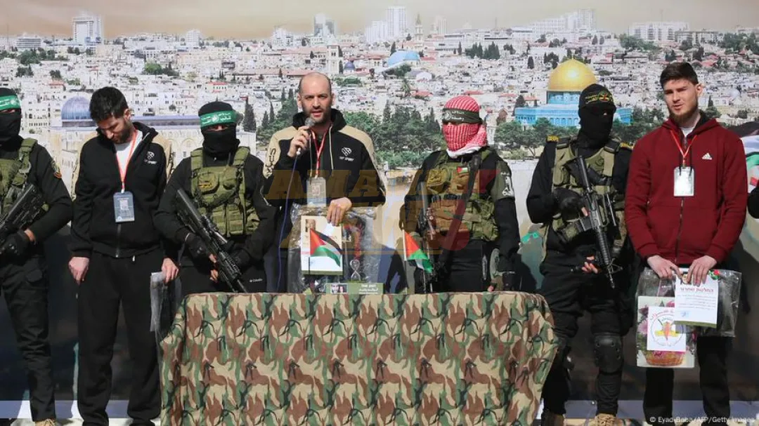 Hamás libera a tres rehenes israelíes en Gaza