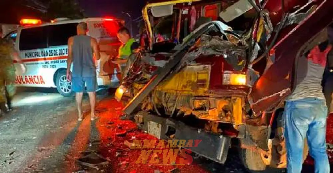 Triple choque entre dos camiones y un auto deja un fallecido en San Pedro
