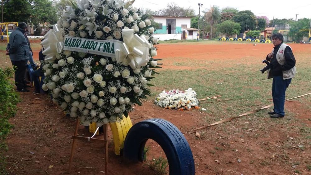 Familia de comisario abatido rechaza flores de Marito y de Villamayor