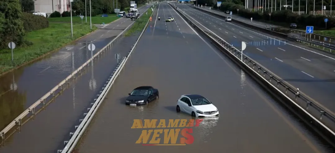 Tormentas en Barcelona desatan alerta por lluvias torrenciales