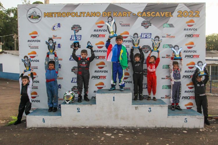 El paraguayo Ricardo Clari es campeón de primera fecha del Metropolitano de karting