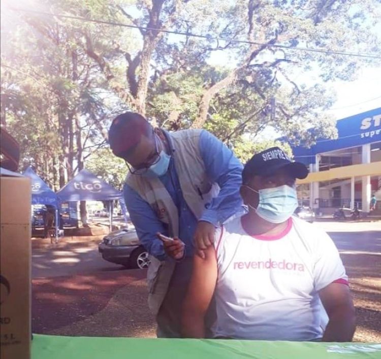 Caaguazú duplica la cantidad de vacunados contra el covid en su “Día D”
