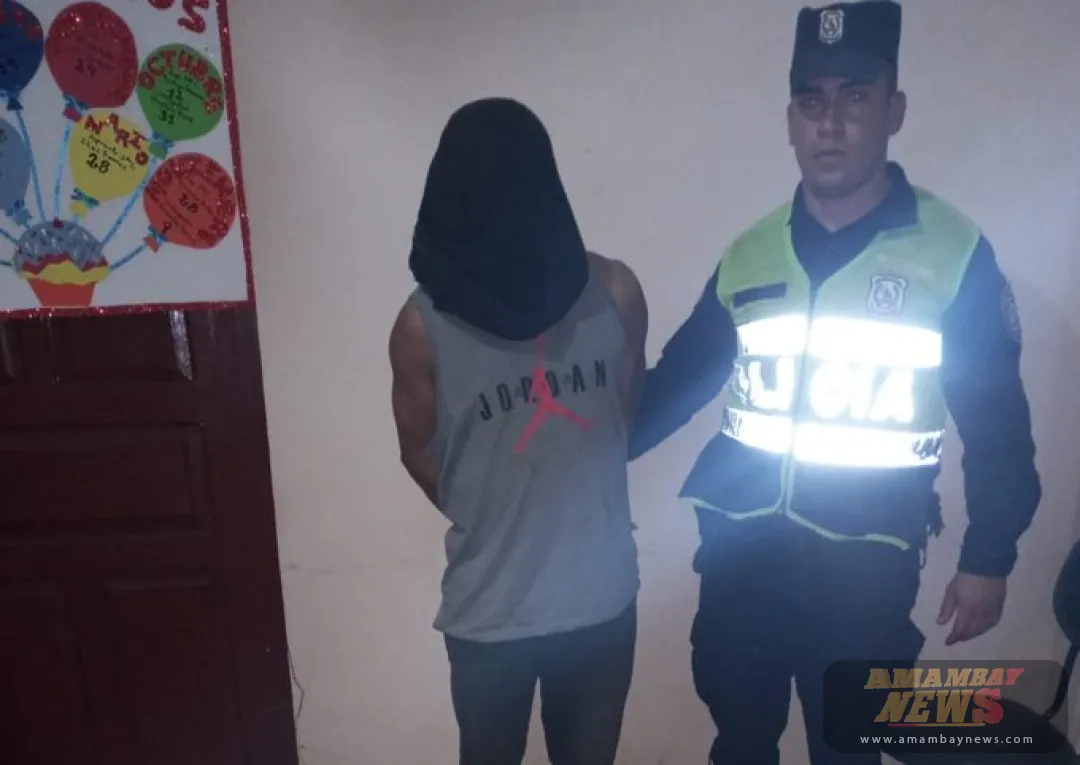 Policía detiene a un hombre por intento de feminicidio en Guairá