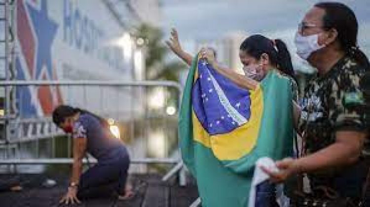 Covid: Brasil registra 3.163 muertes en 24 horas,