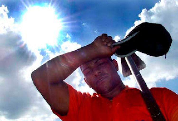 Lunes muy caluroso, con máximas de hasta 41°C