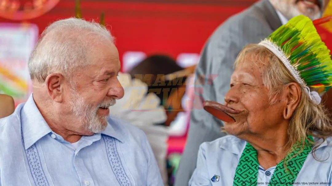 Cacique Raoni pide a Lula detener proyectos petroleros