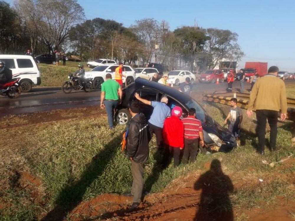 Dos muertos en accidente en Ciudad del Este