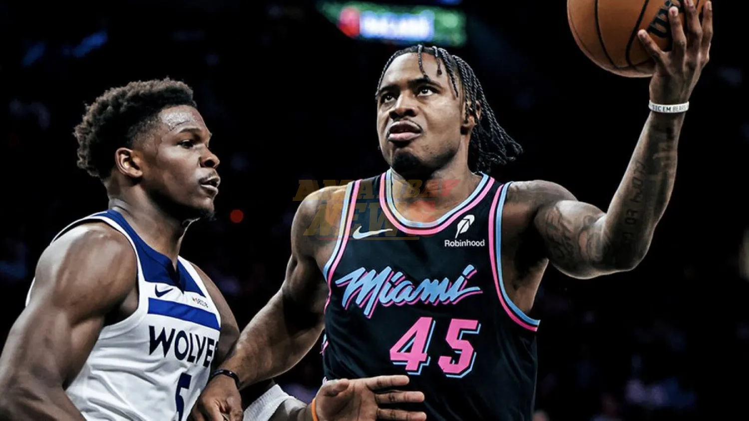 La racha de los Heat se topa con Anthony Edwards