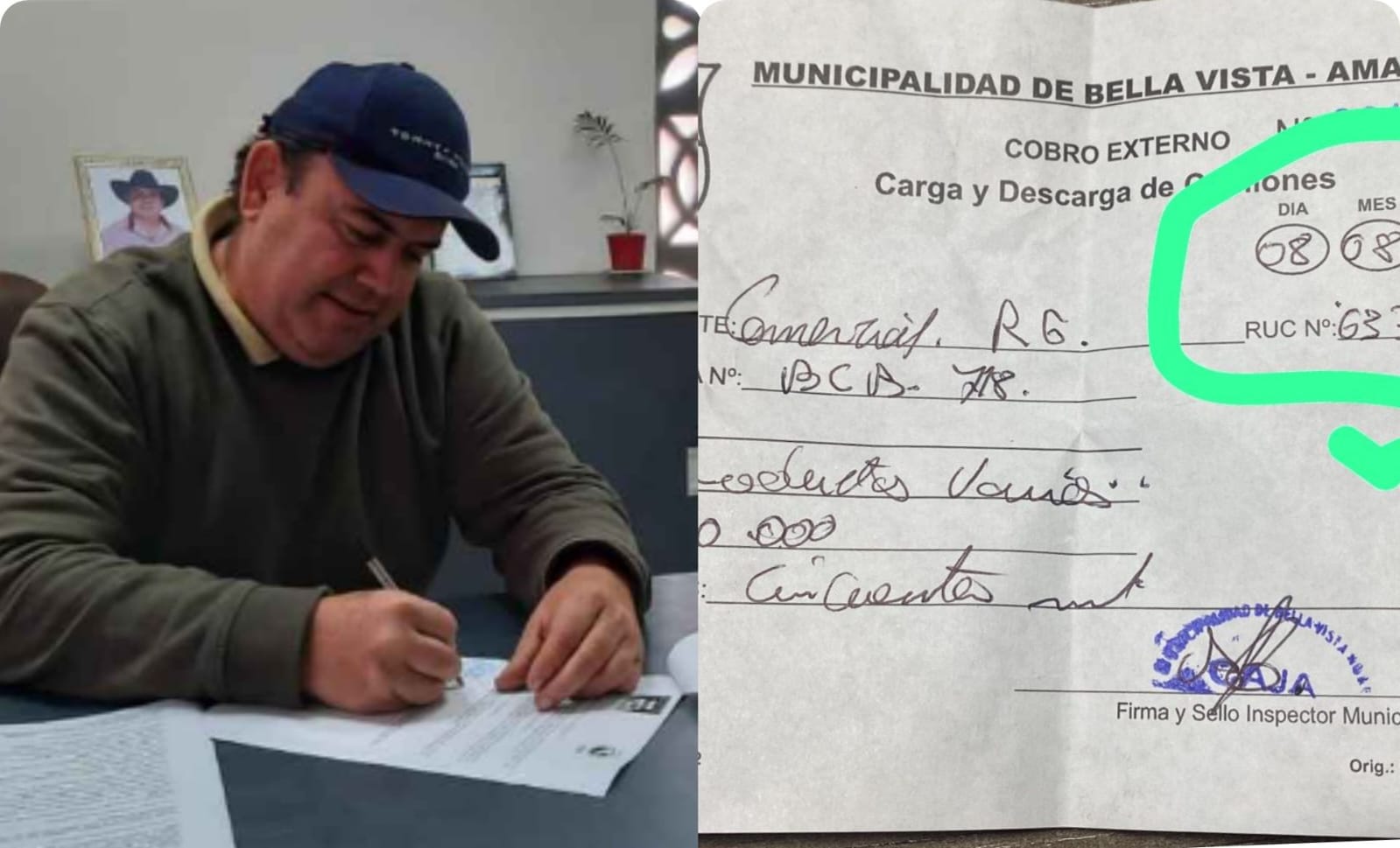 Comerciantes y transportistas denuncian a intendente de Bella Vista por cobro irregular de tasa