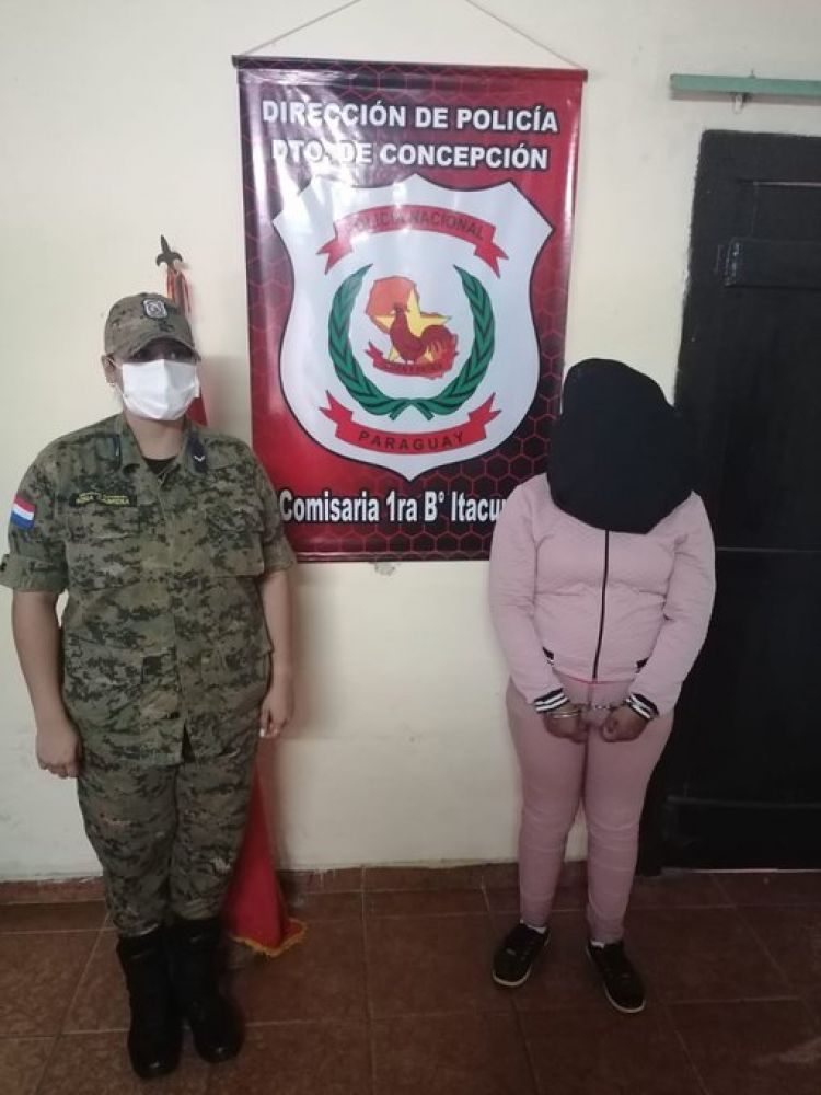 Detienen a presunta «reducidora» de motocicletas en Concepción