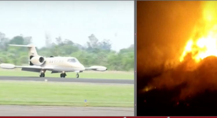 Dos muertos tras estrellarse avión sanitario en Argentina