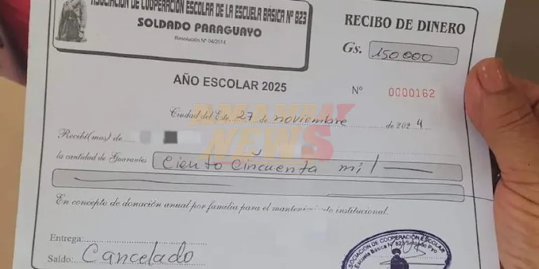 Padres denuncian cobros indebidos en matrícula en un colegio de CDE