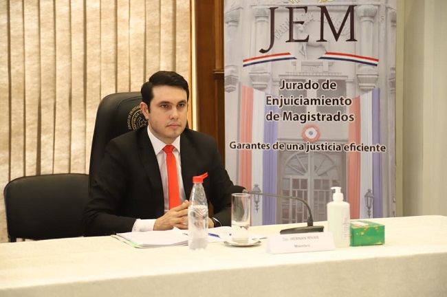 Podrían anularse fallos del JEM con voto de Hernán Rivas