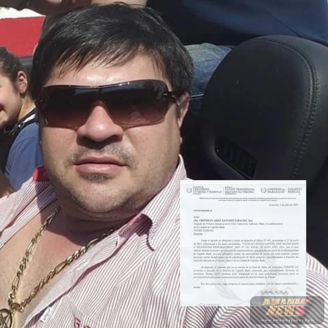 Desmienten a intendente sobre construcción de viviendas en terreno de Club de Leones de Capitán Bado