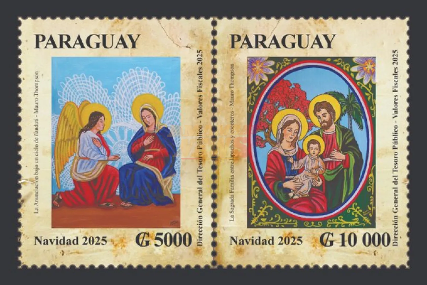 6000 estampillas navideñas están en circulación