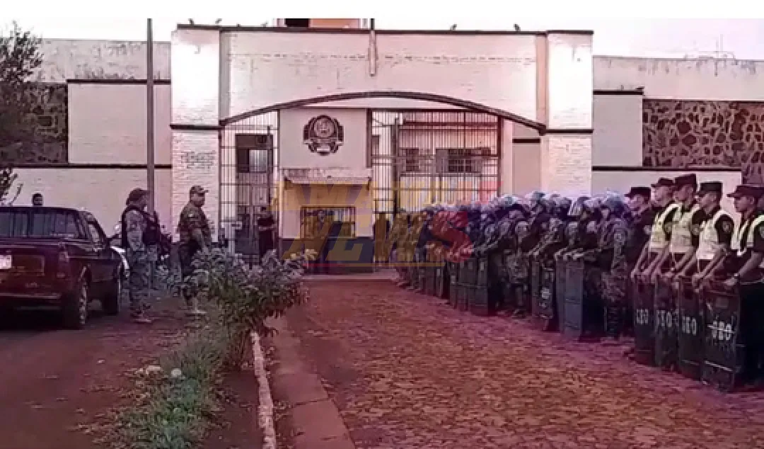 Operativo policial masivo: requisa sorpresa en cárcel de Pedro Juan Caballero