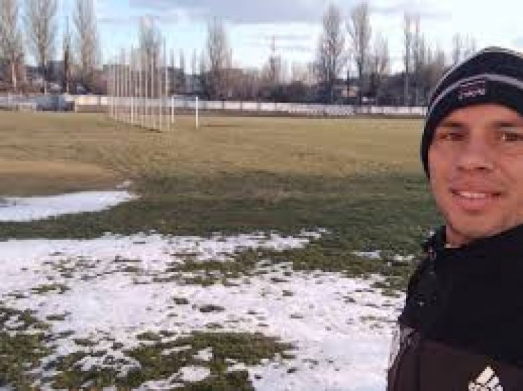 Futbolista paraguayo en Ucrania y los momentos de tensión