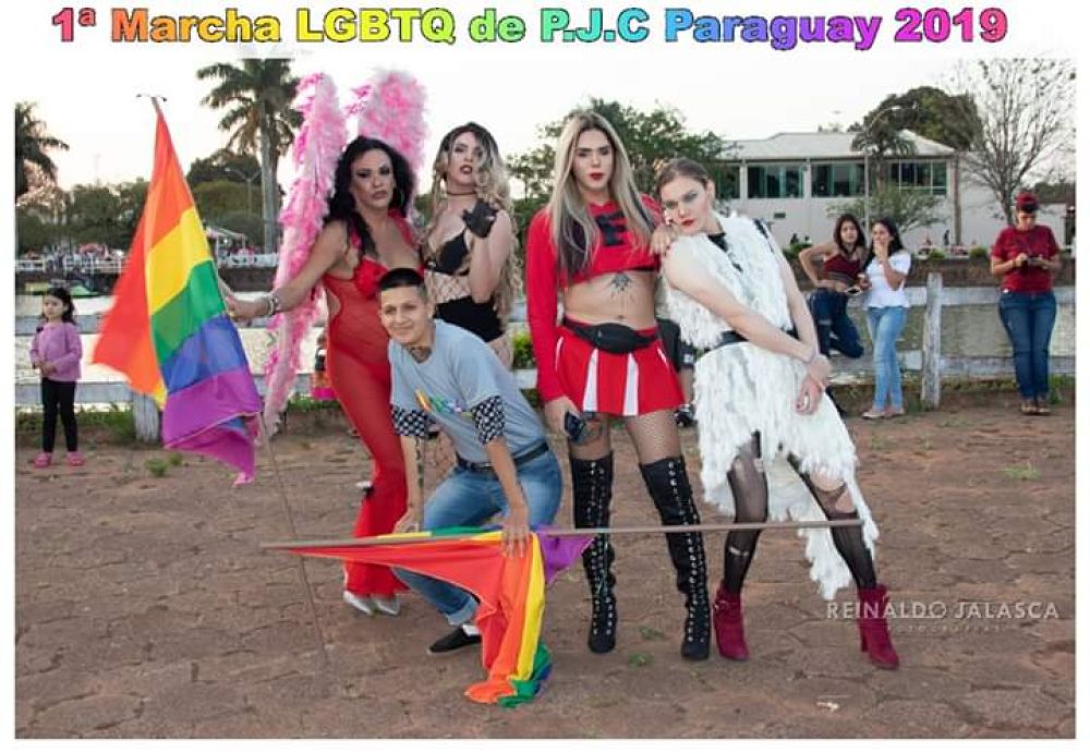 La Marcha del Orgullo en Pedro Juan Caballero
