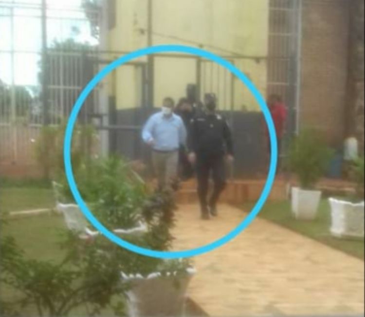 El concejal municipal Martín Pocho ya está en la cárcel de Pedro Juan Caballero