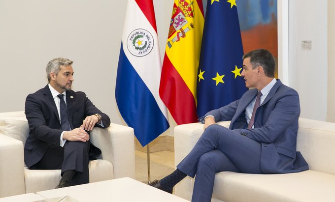 Presidentes de Paraguay y España consideran "prioritaria" la firma del tratado Mercosur-UE