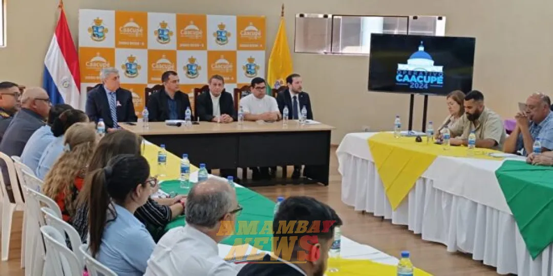 Coordinan plan operativo Caacupé 2024