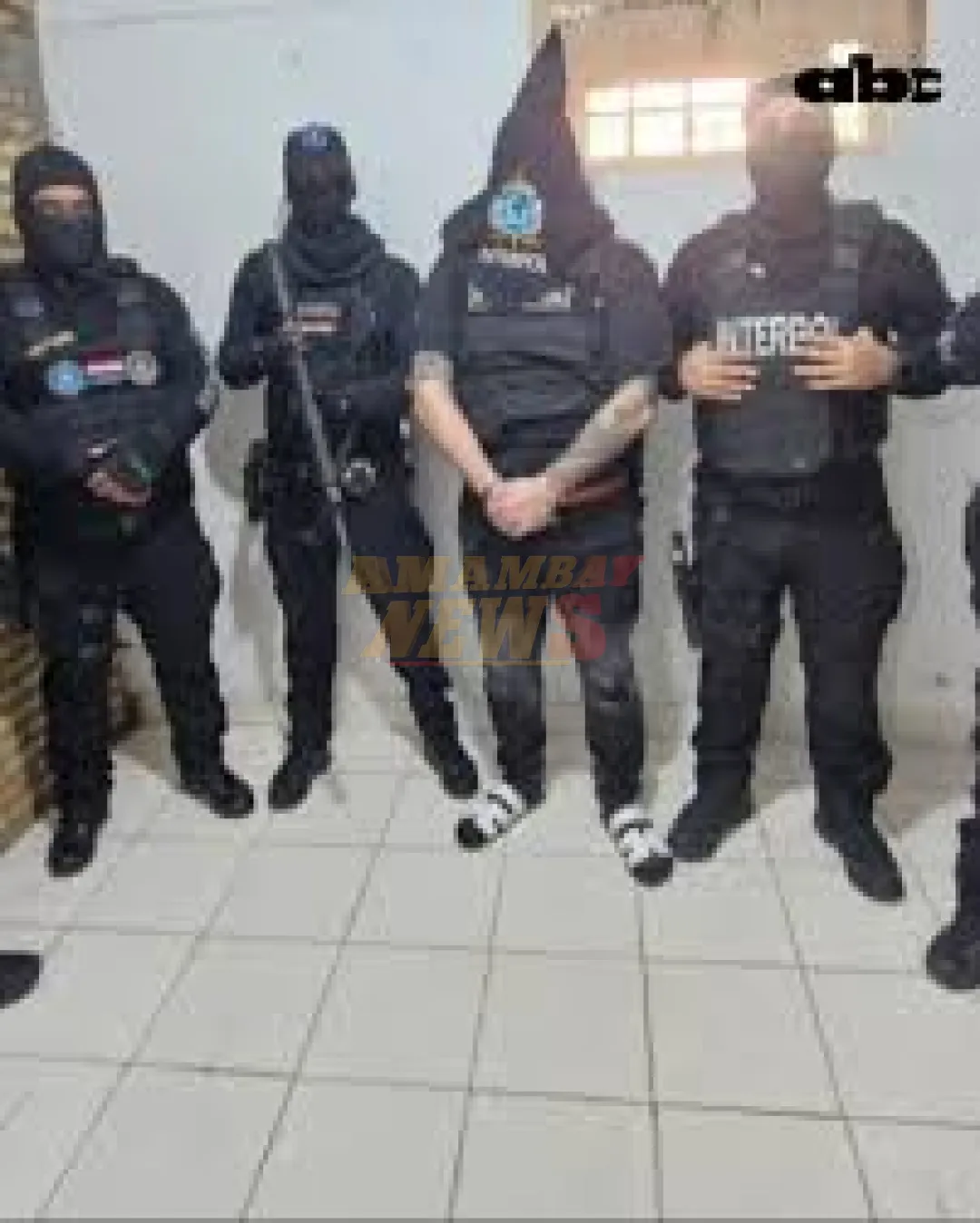 José “La Maldad” Estigarribia ya está preso en la Agrupación Especializada