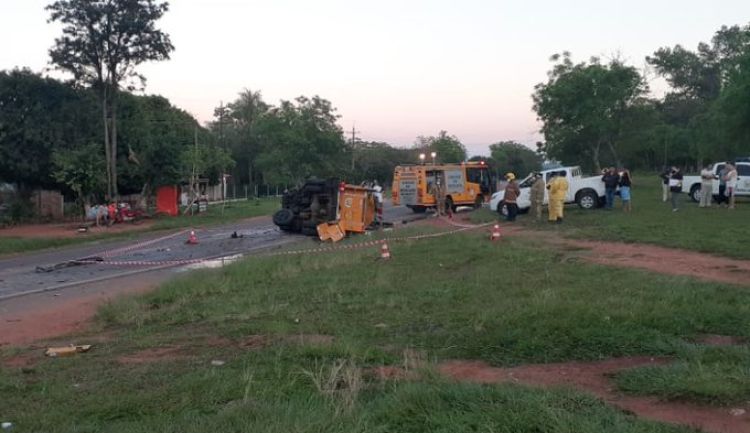 Bombera pierde la vida en fatal accidente en Quiindy