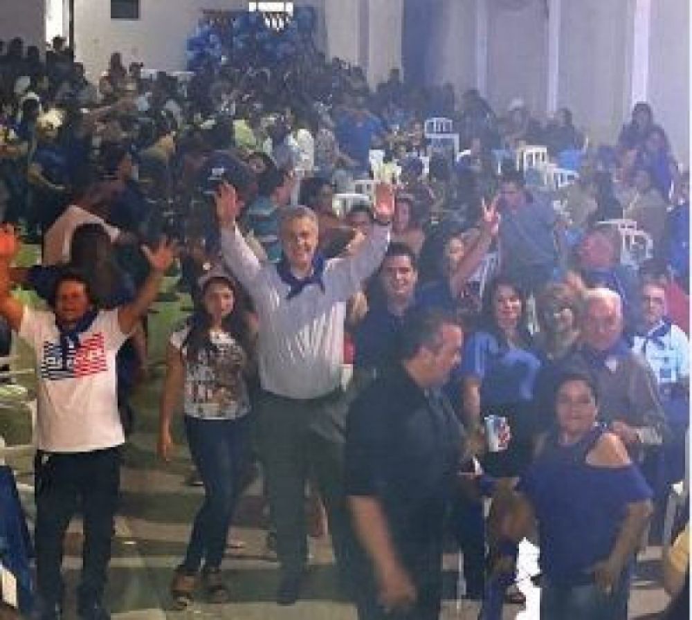 Liberales festejaron el 18 de Octubre en Pedro Juan Caballero