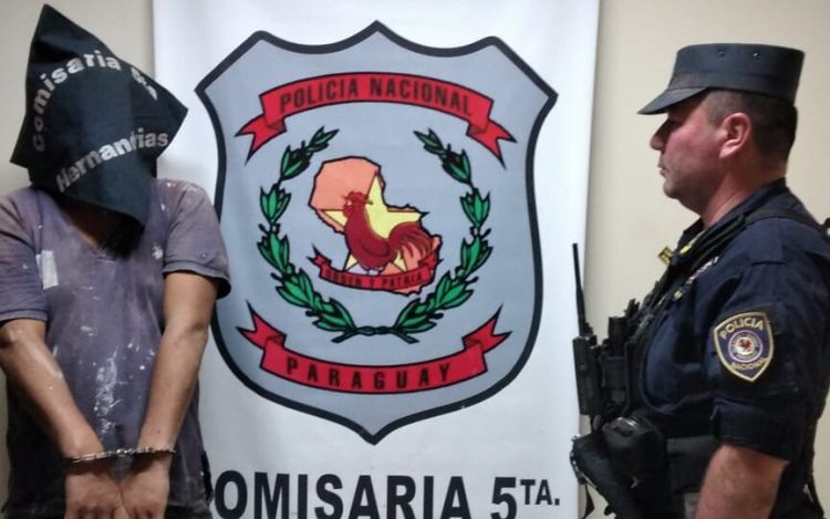 Detienen a cobarde hombre que agredió a su pareja embarazada de seis meses