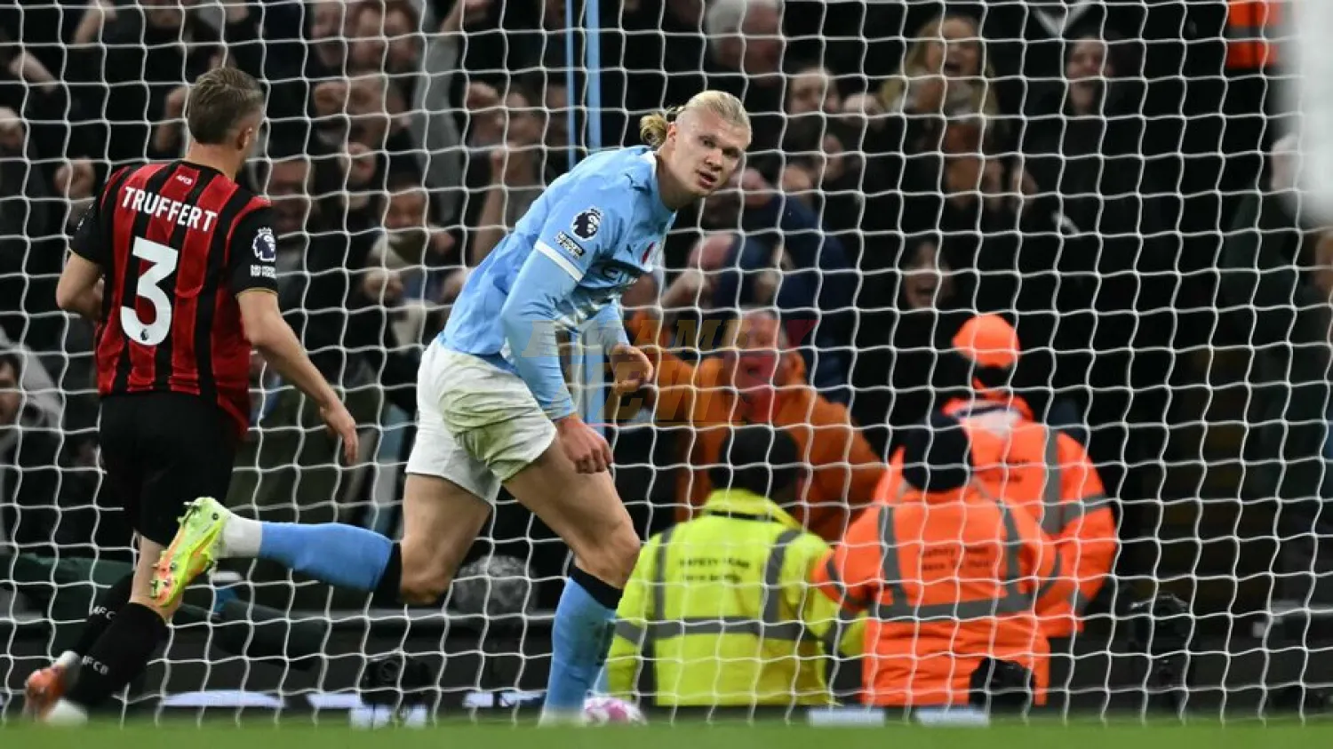 Erling Haaland, intratable ante el Bournemouth