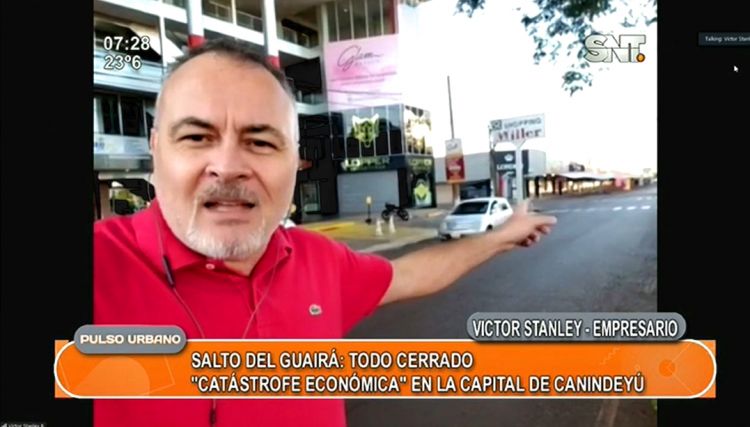 Comerciantes de Salto del Guairá emplazan al presidente