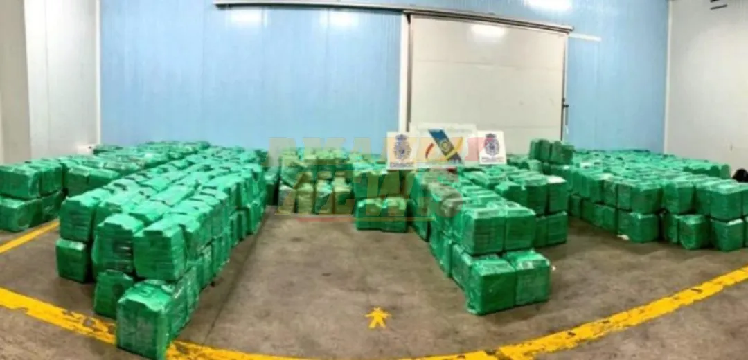 Golpe a la red que movía por Europa 6 toneladas de cocaína al año procedente de Sudamérica