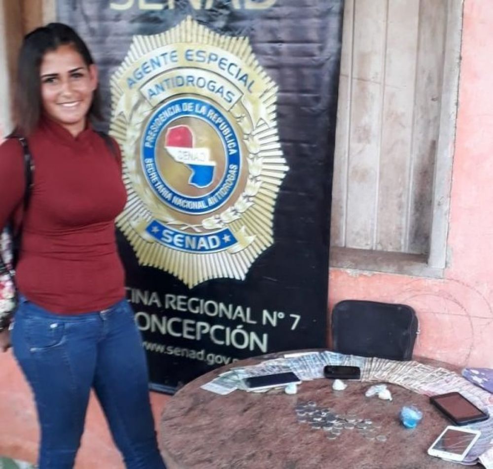 Cae conocida microtraficante en Concepción