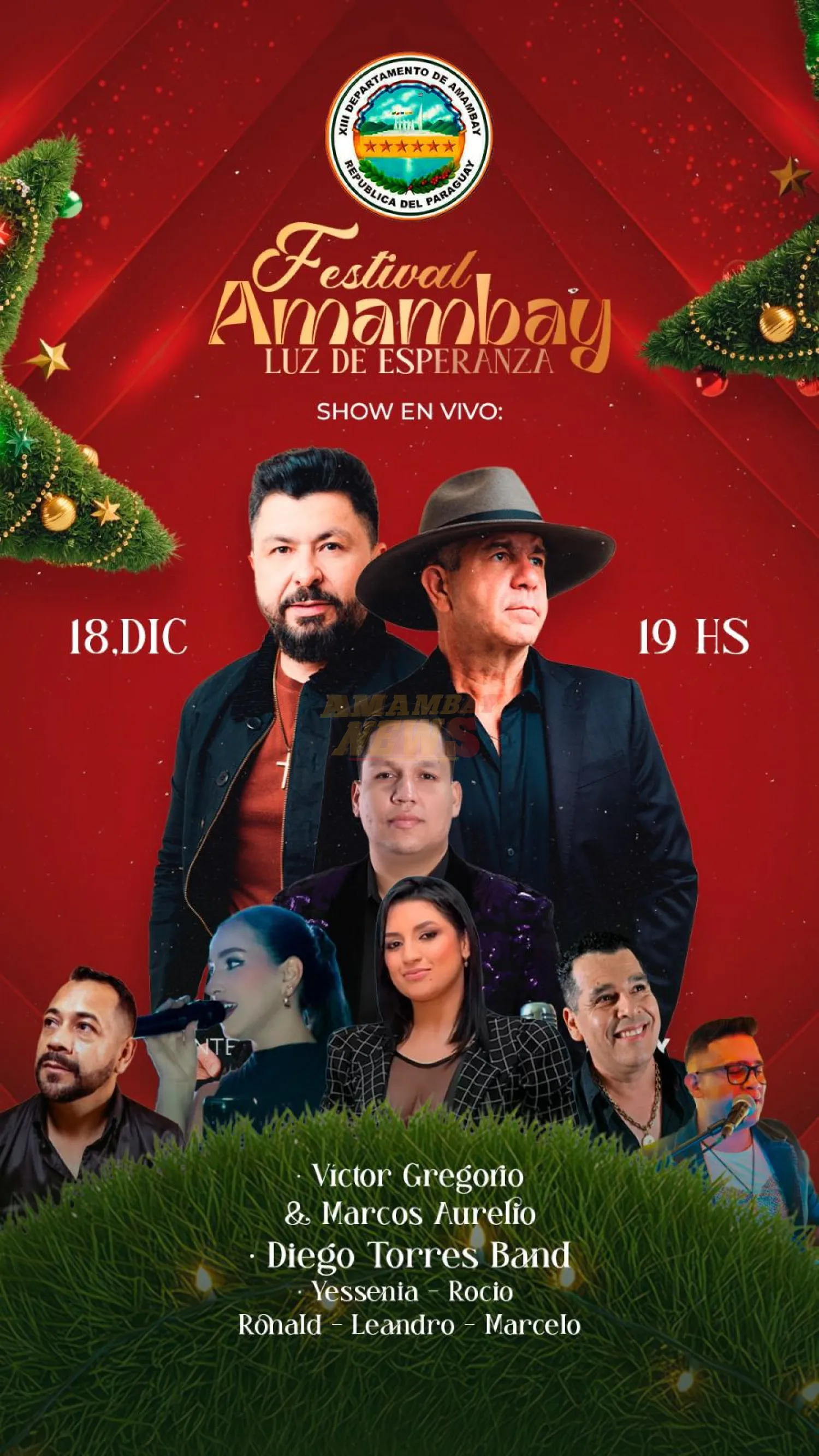 VIDEO: Festival “Amambay luz de esperanza” te espera esta noche