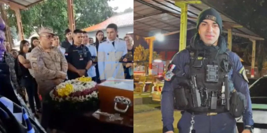 Emotiva despedida a policía fallecido durante persecución a criminales en CDE