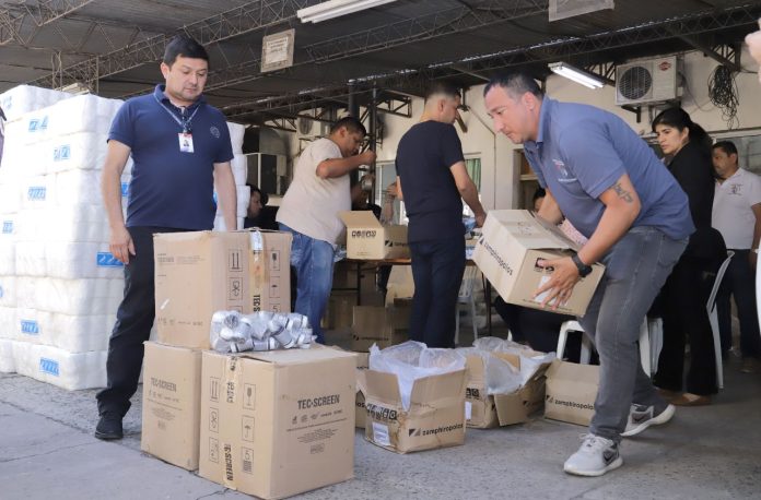 Entregan materiales electorales para las municipales complementarias
