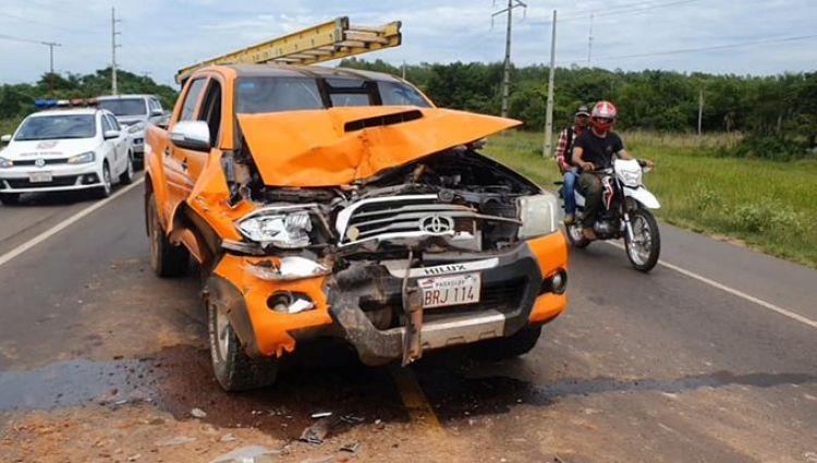 Animales sueltos causan cuádruple choque en Concepción
