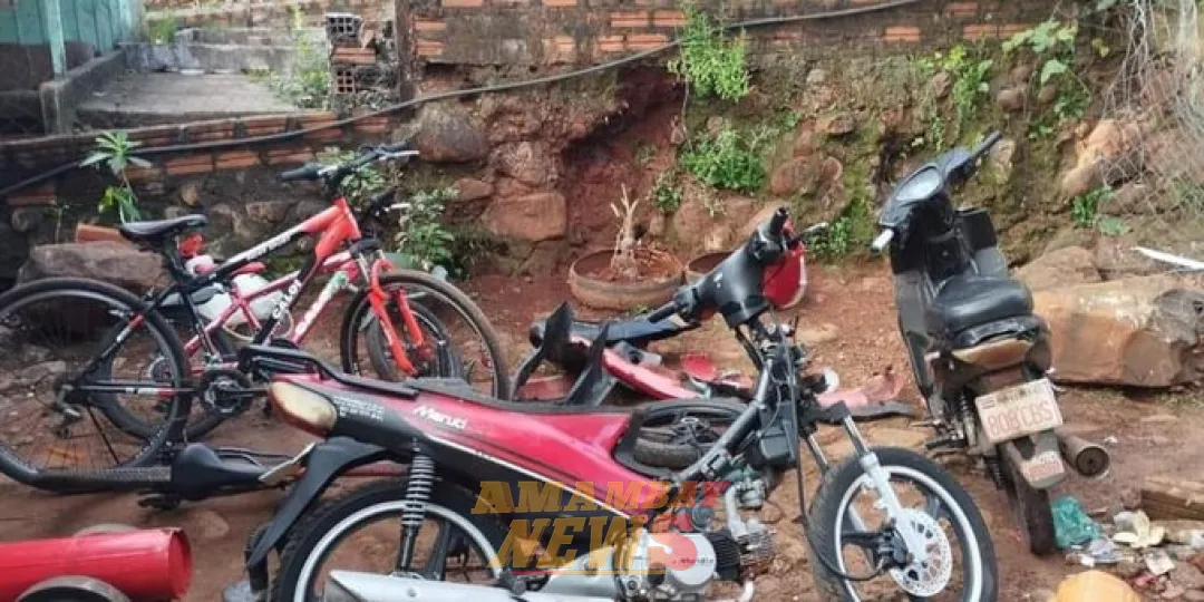 Recuperan motos y objetos “reducidos” tras allanamiento de un aguantadero en CDE
