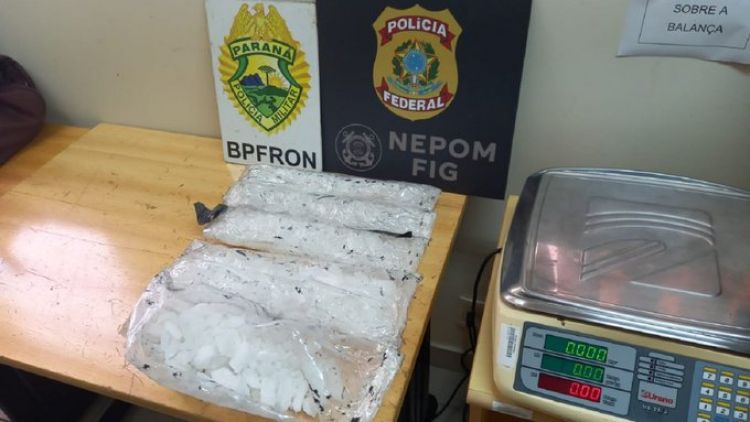 Paraguaya cae con paquetes de metanfetamina en Brasil