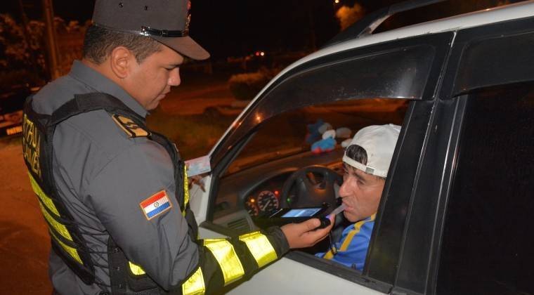 Caminera demoró a más de 350 ebrios al volante durante la semana