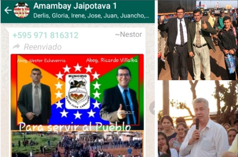 Abogados e invasores preparan atropello a residencia del intendente Acevedo