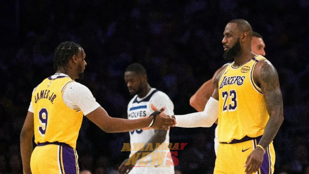 LeBron y Bronny hacen historia
