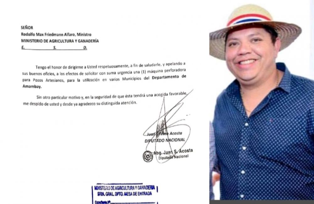 Amambaienses apoyan primer trabajo del diputado Juancho Acosta sin seccionaleros