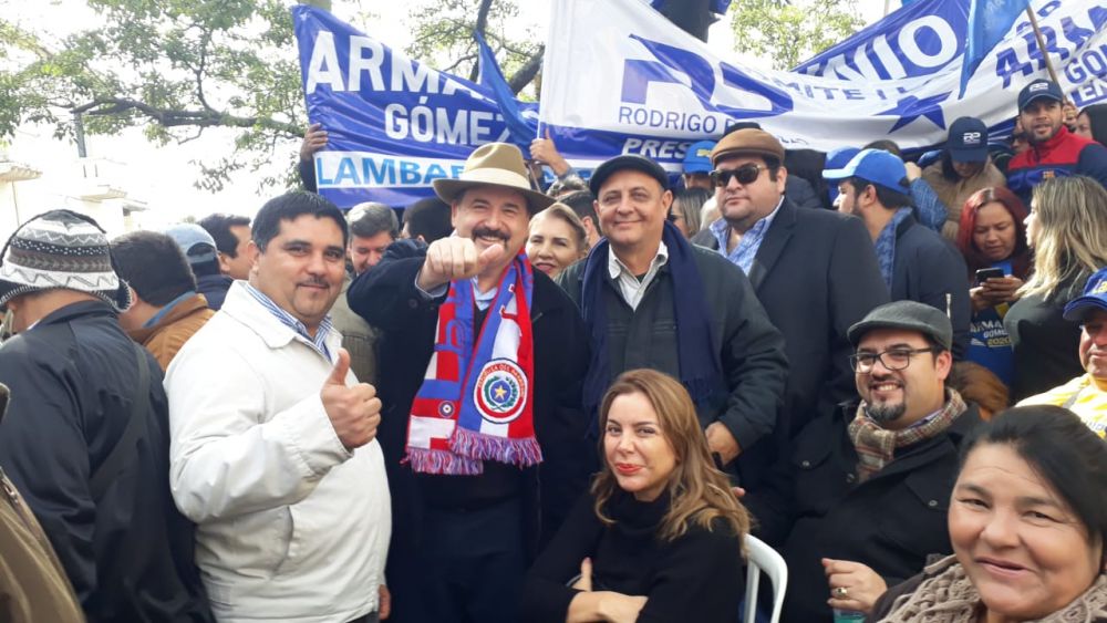 Ancho arreo y pagó a liberales para acto de Blas Llano en Asunción