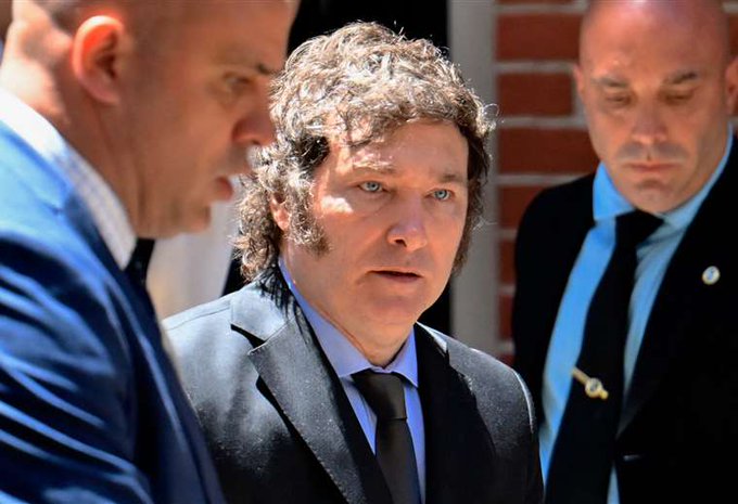 Milei condena violencia "atroz e imperdonable" de Hamás