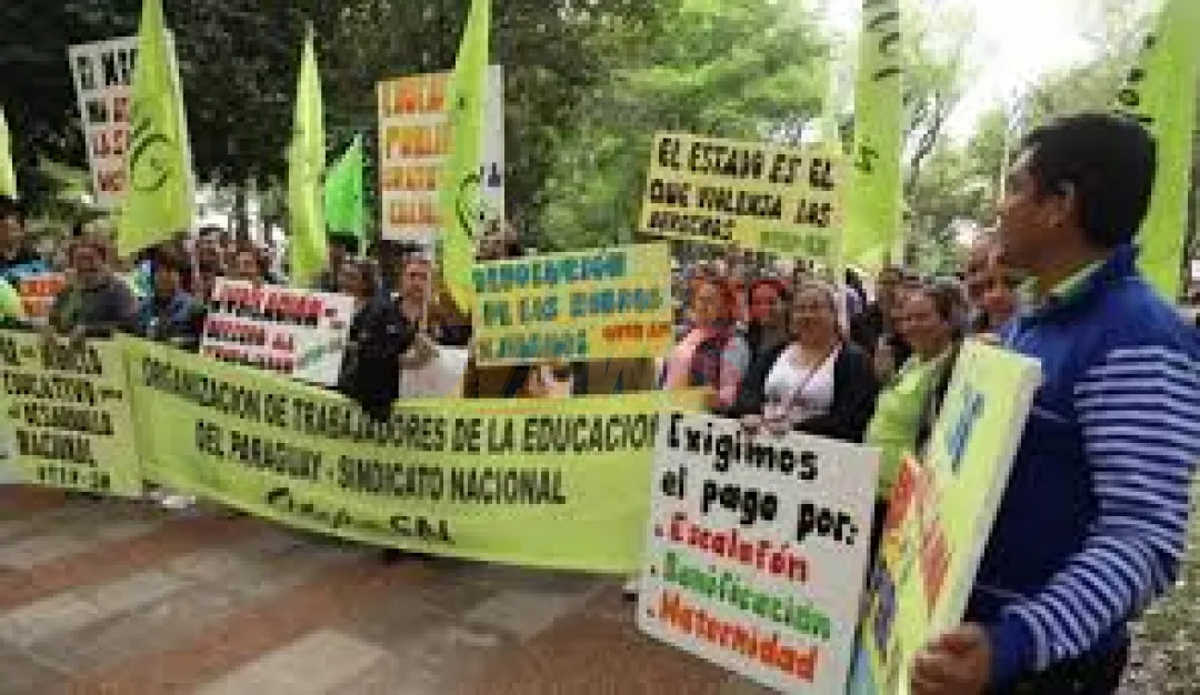 Docentes convocan a paro nacional para la próxima semana