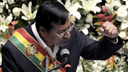 Arce advirtió que el pueblo boliviano no admitirá una eventual pérdida de territorio