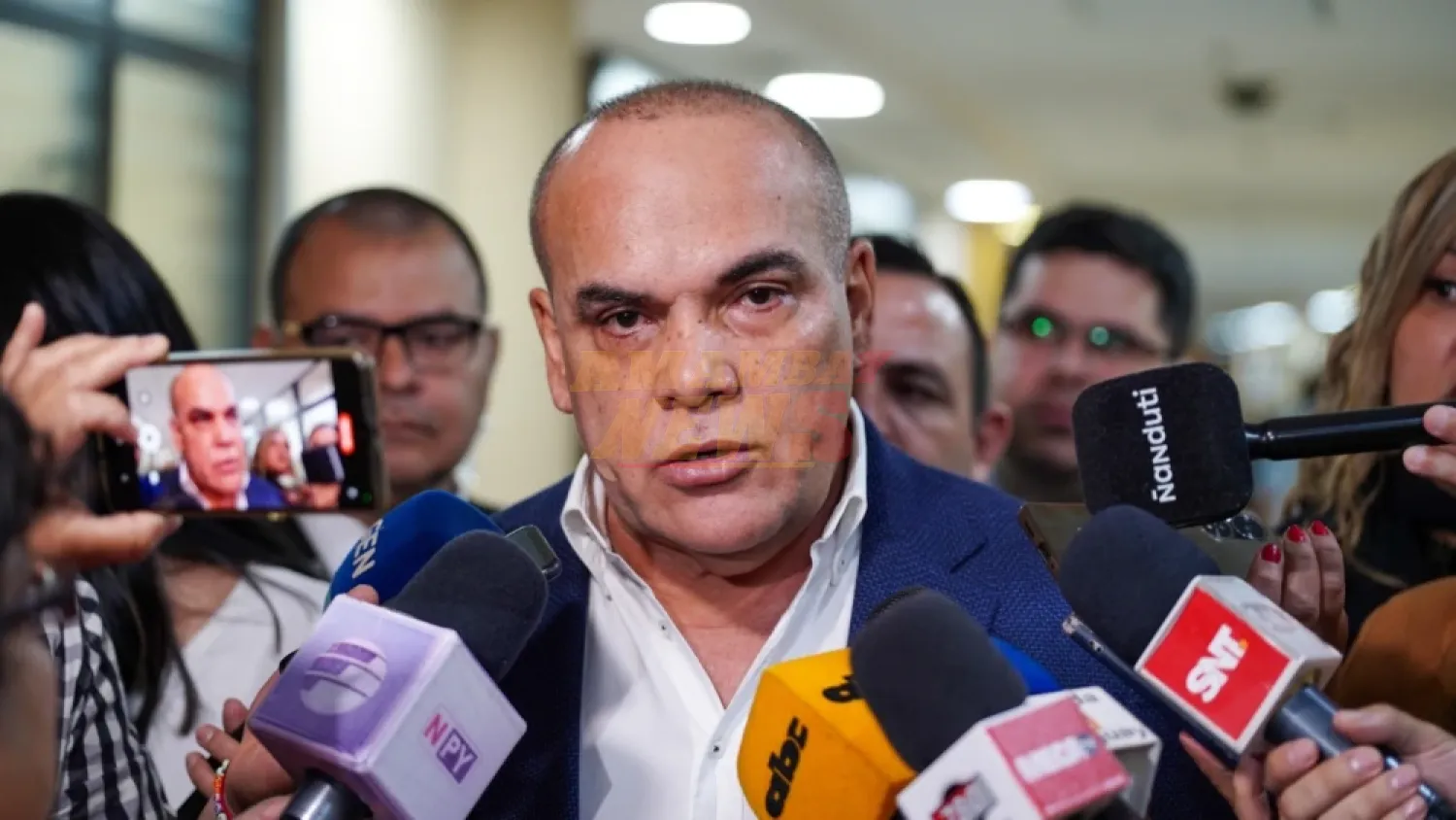 Bachi Núñez critica corte de la ANDE a Essap por deuda y la calidad de la comida en el Ineram