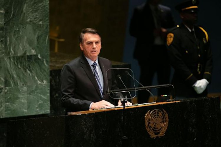 Bolsonaro llevó a la ONU su tesis no comprobada de que hay remedios contra la Covid-19